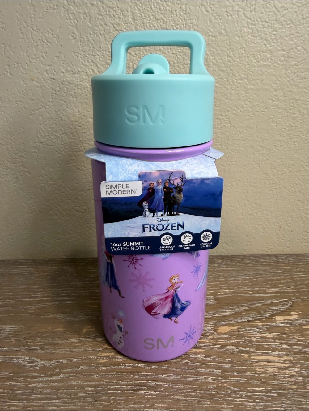 Simple Modern 14oz Frozen Water Bottle Light Purple New